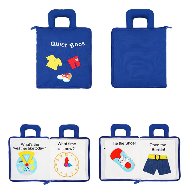 Engaging Sensory Book for Babies 0-6 Years