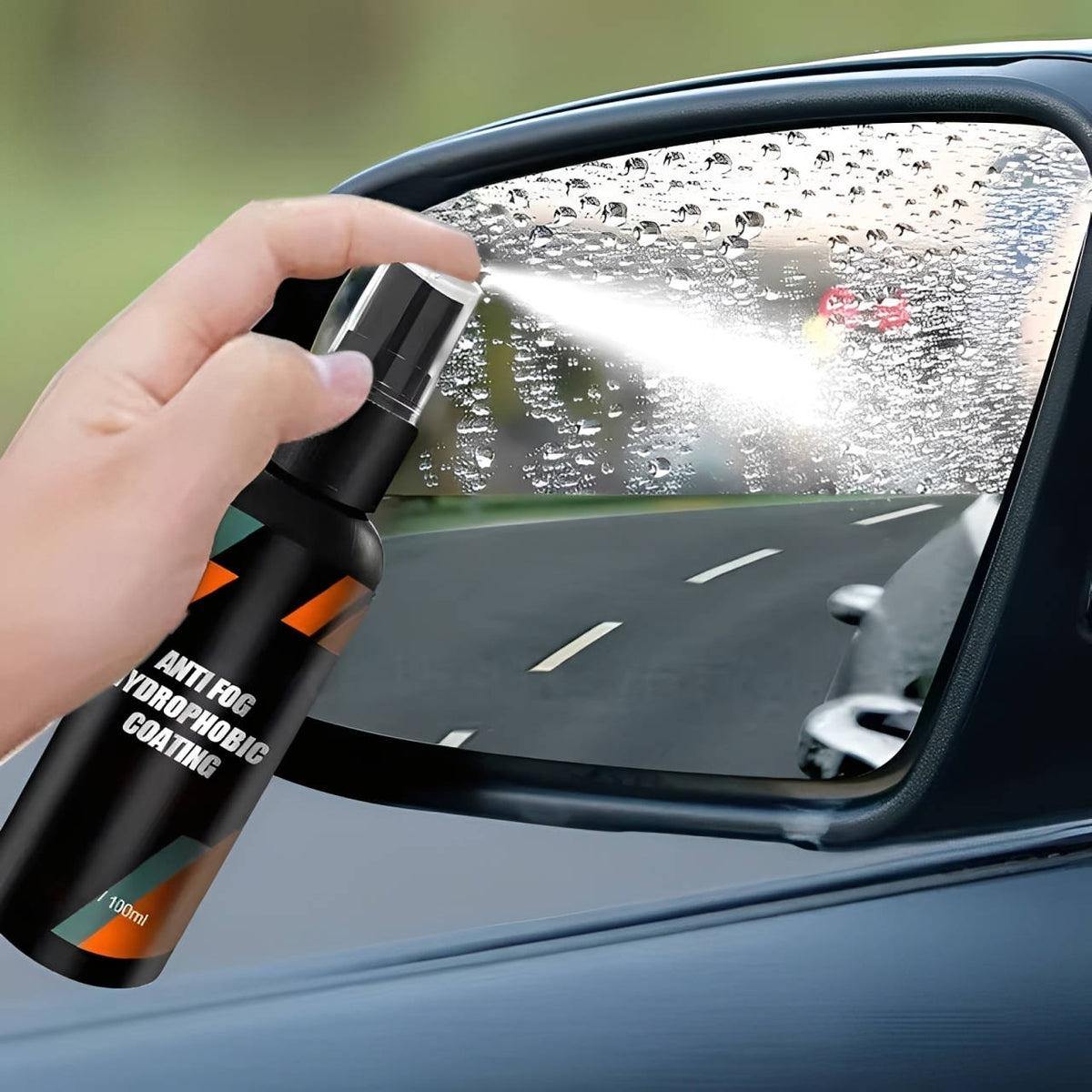 CrystalClear Shield: Windshield Water Repellent Spray