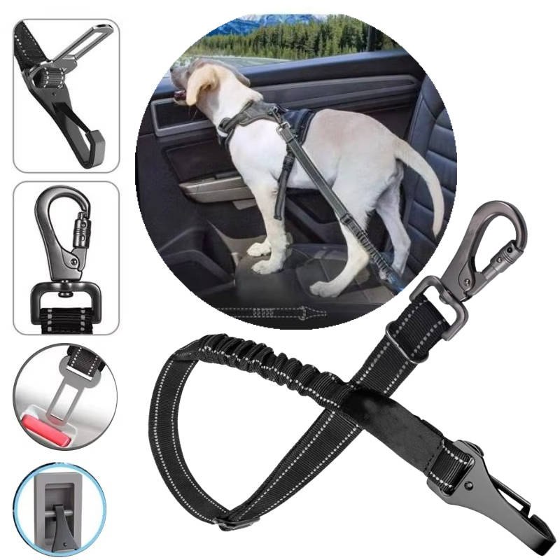 Pet Safety Seat Belt for Stress-Free Travel