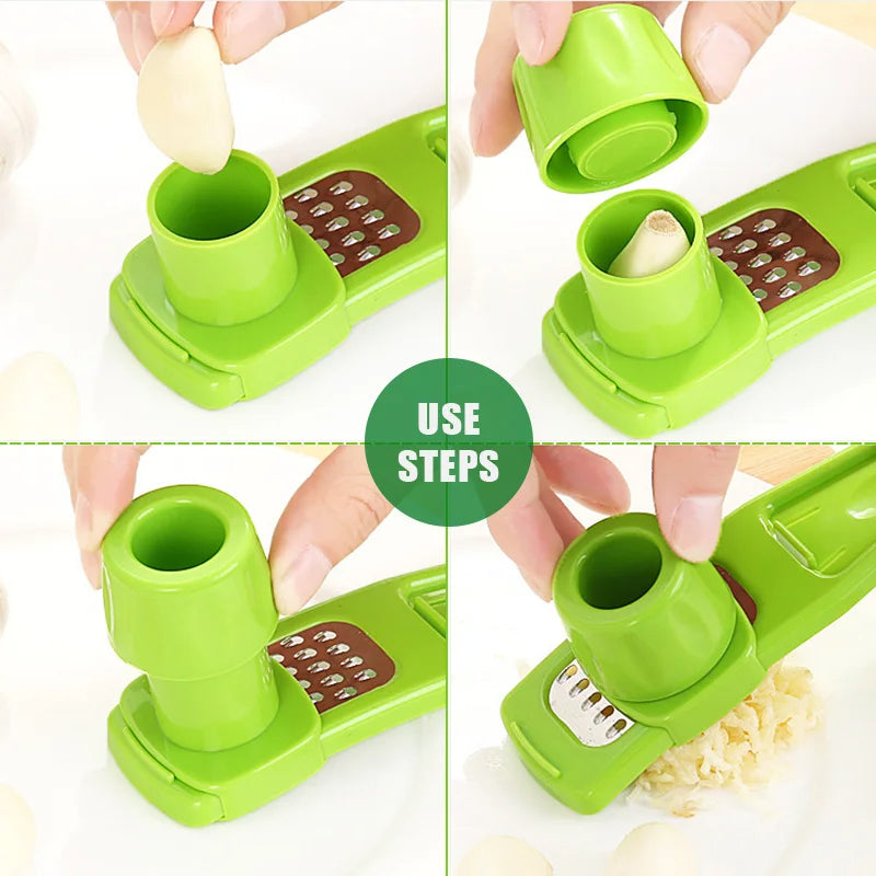 Compact Garlic Crusher for Effortless Meal Prep