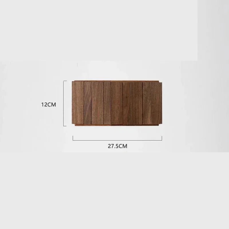 Stylish Wall-Mounted Wooden Coat Organizer with Hooks