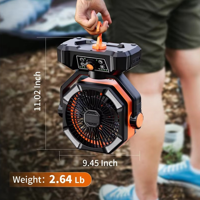 Compact Outdoor Comfort Fan for Camping Adventures