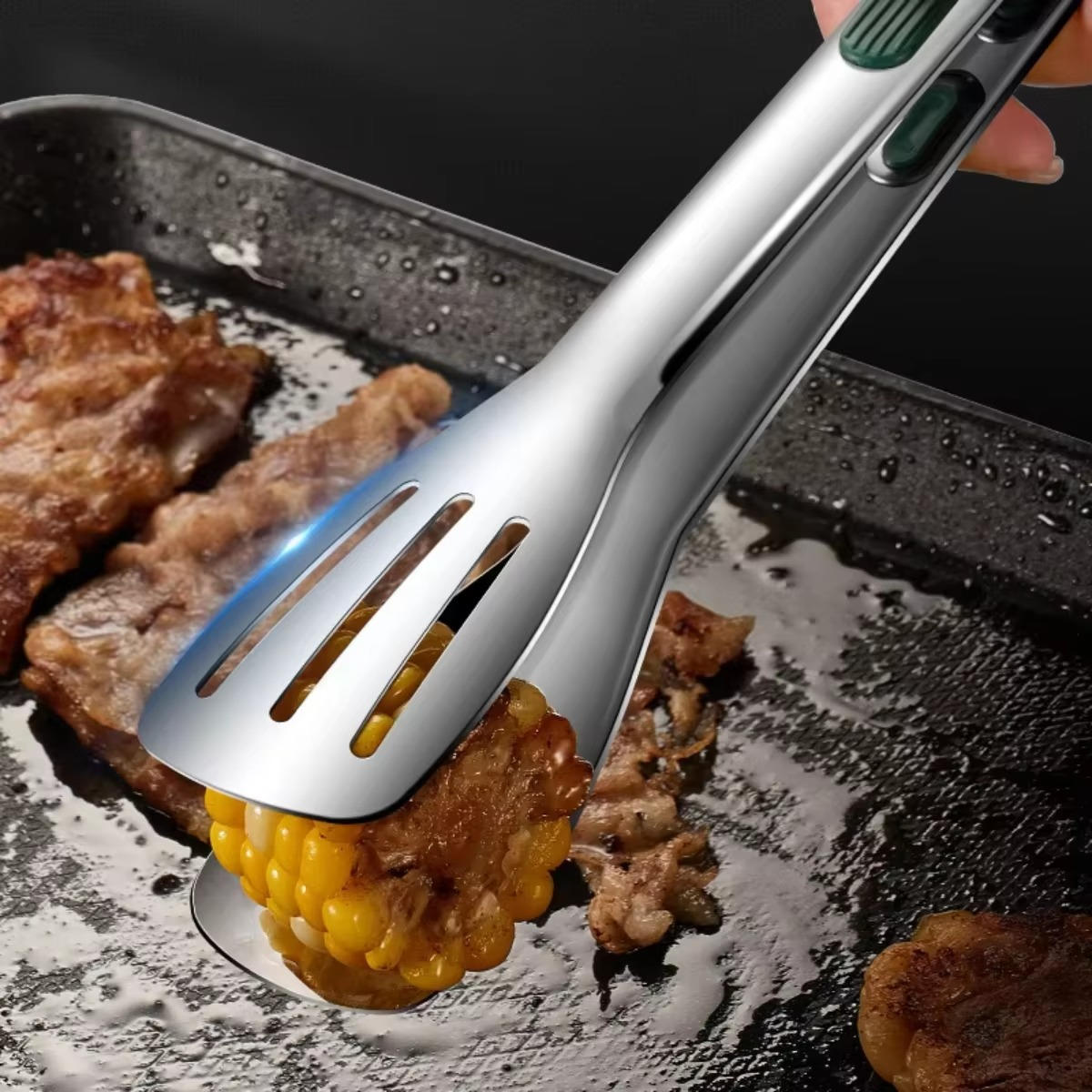 Precision Grip Culinary Tongs for Effortless Cooking