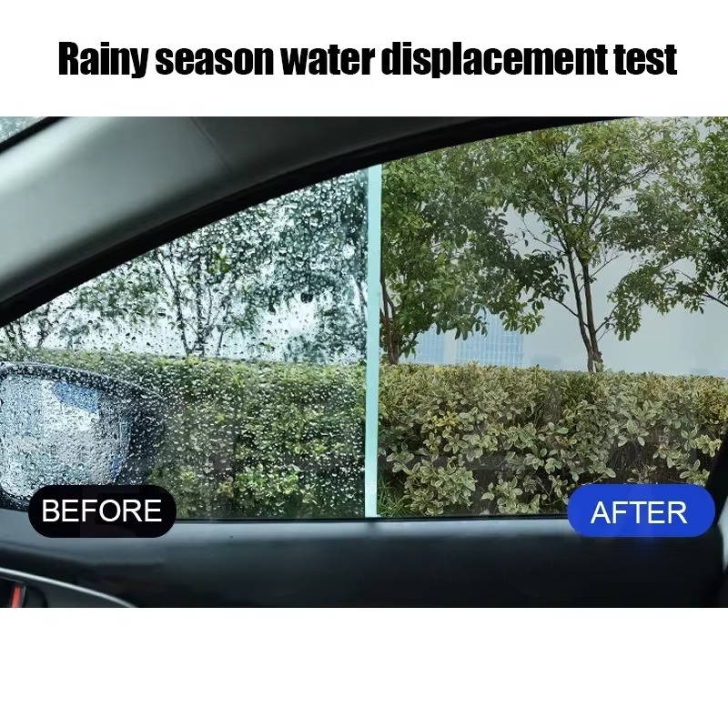 CrystalClear Shield: Windshield Water Repellent Spray