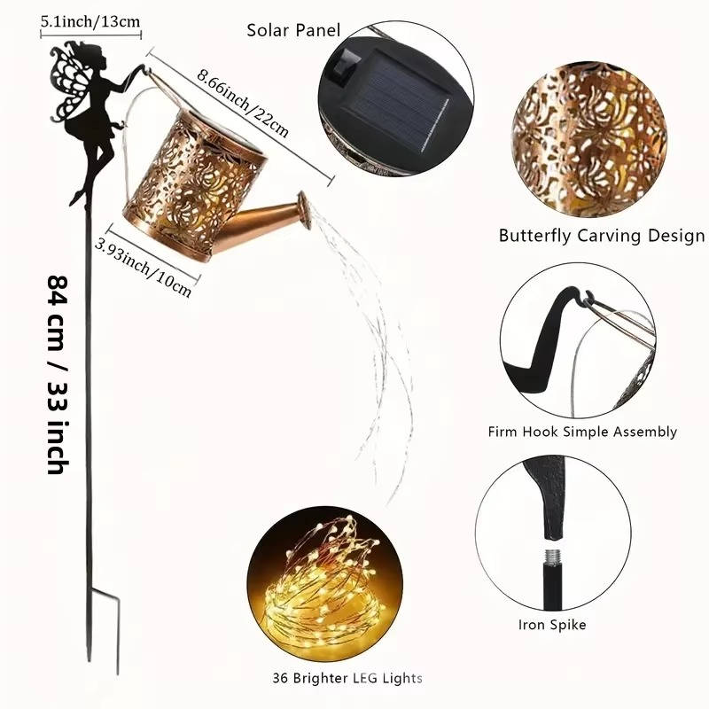 Enchanting Solar Fairy Lamp for Your Outdoor Oasis