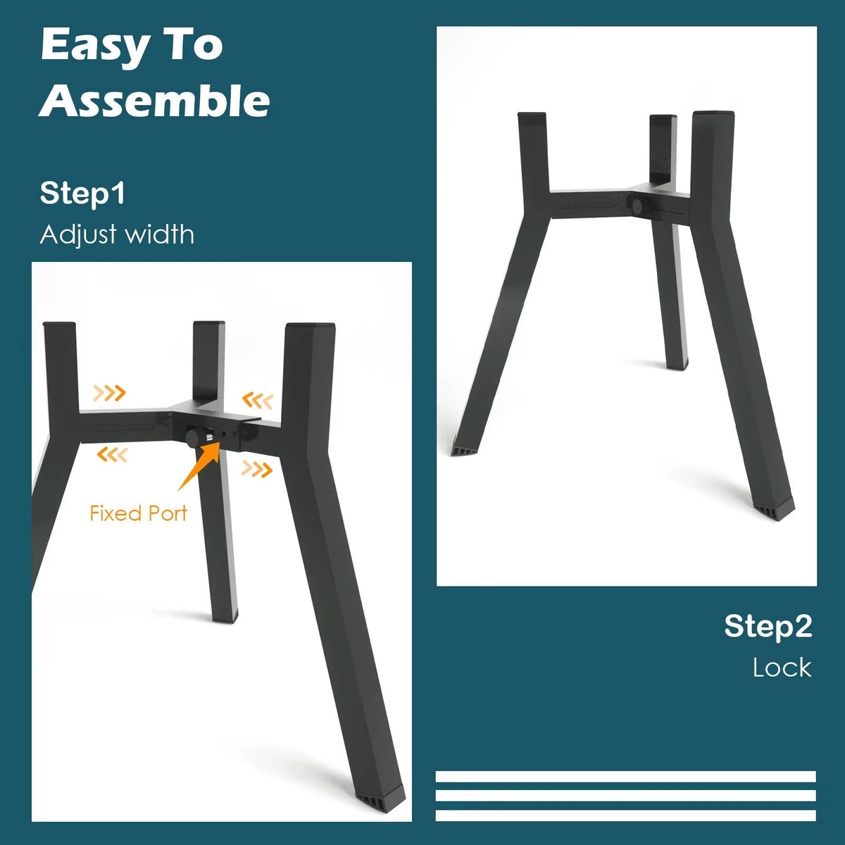 Adjustable Elevated Pet Feeding Station