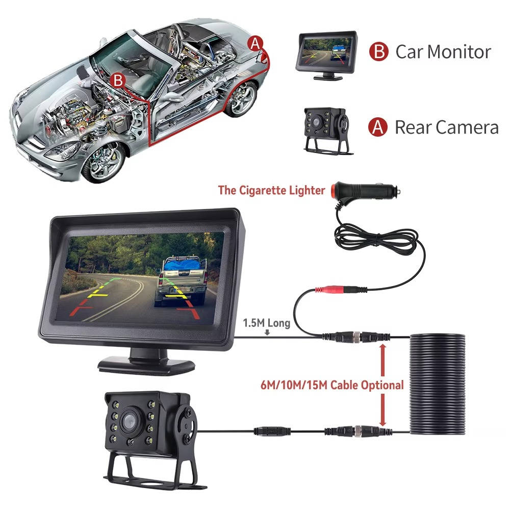 Smart Wireless Backup Camera for Vehicles