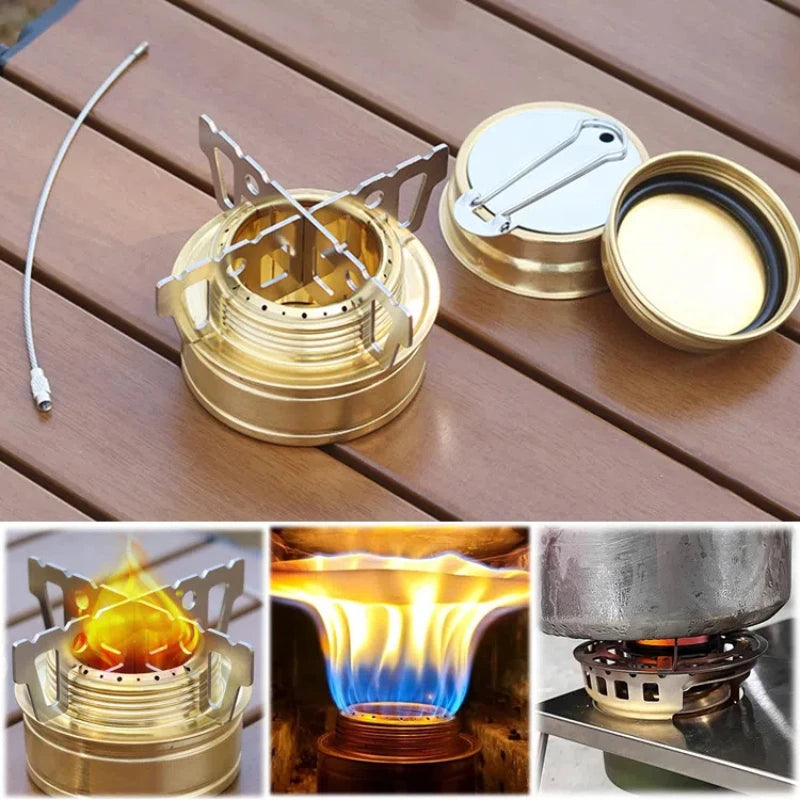 Compact and Reliable Outdoor Cooking Stove