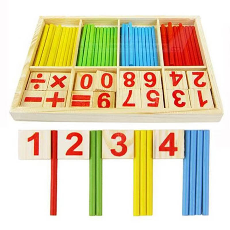 Interactive Counting Blocks and Sticks Set