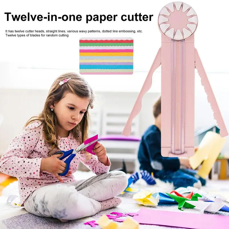 Ultimate 12-in-1 Precision Paper Cutting Tool