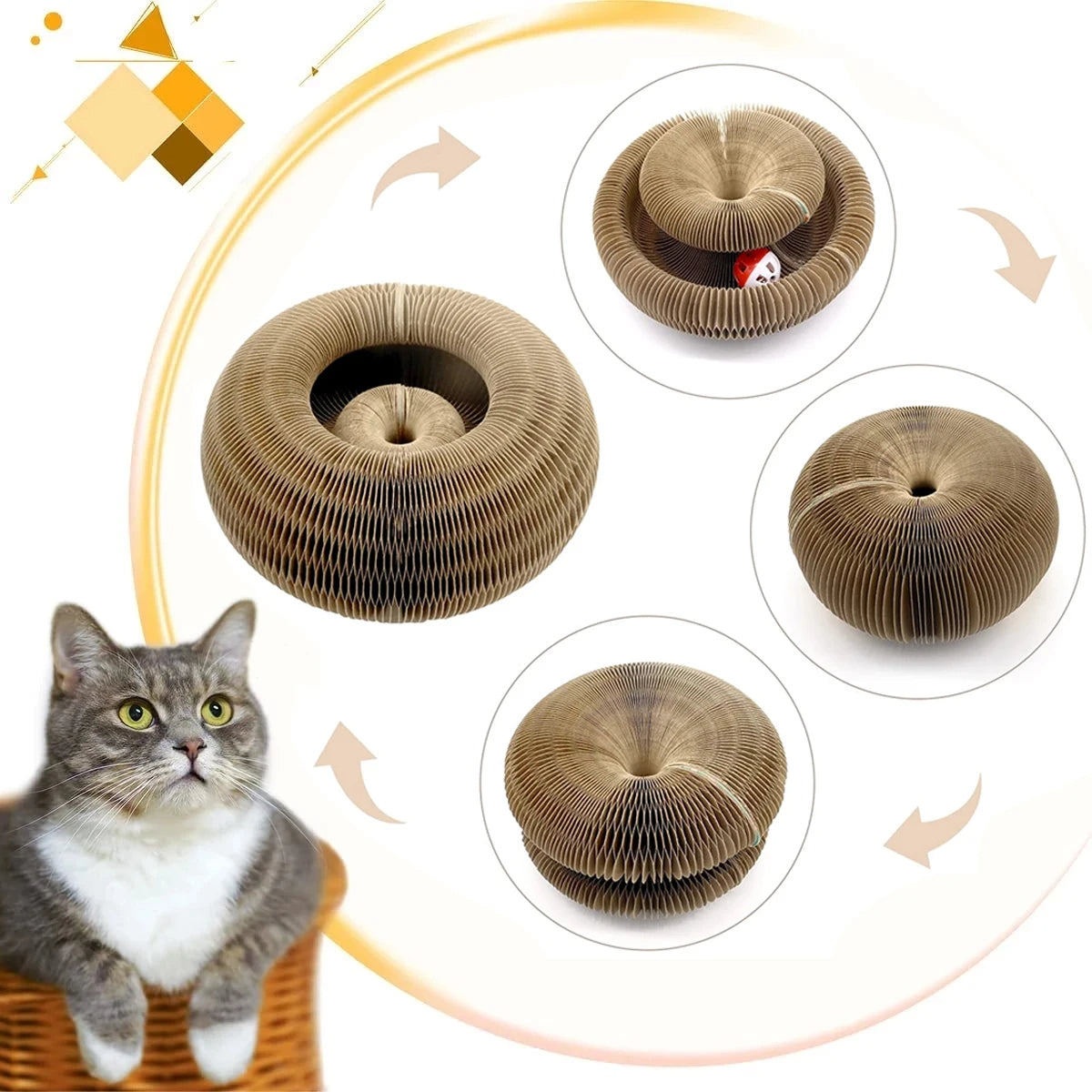Purrfect Play Cat Scratching Station