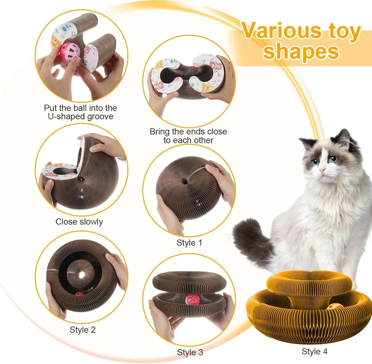 Purrfect Play Cat Scratching Station