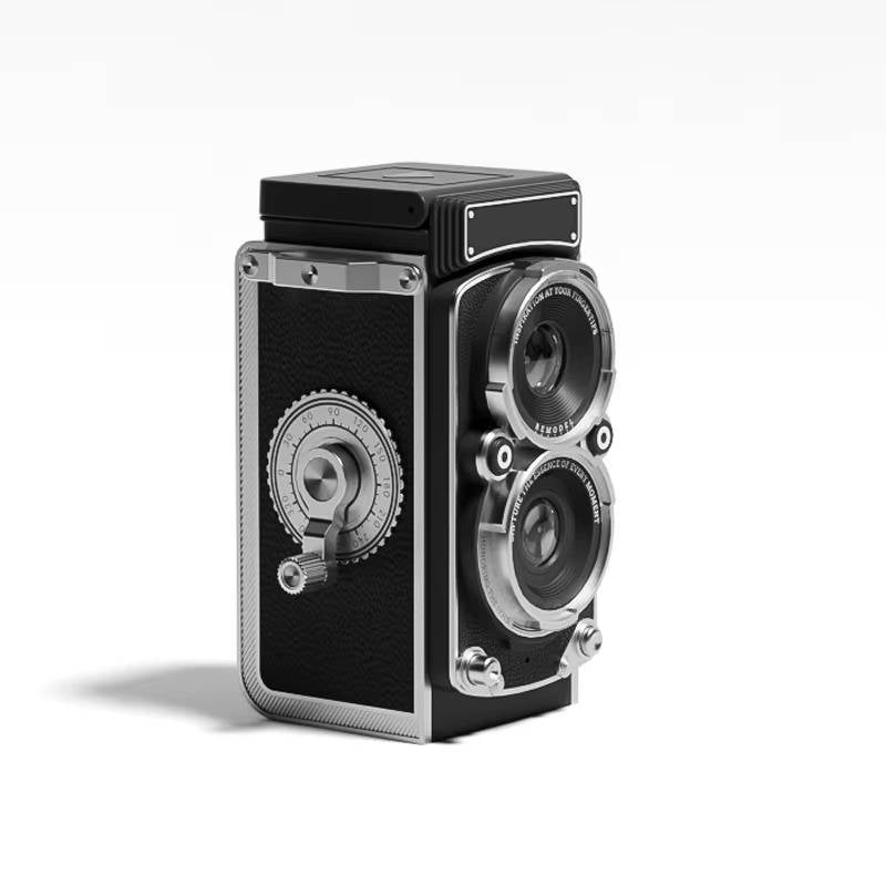 Classic Retro-Style Digital Camera