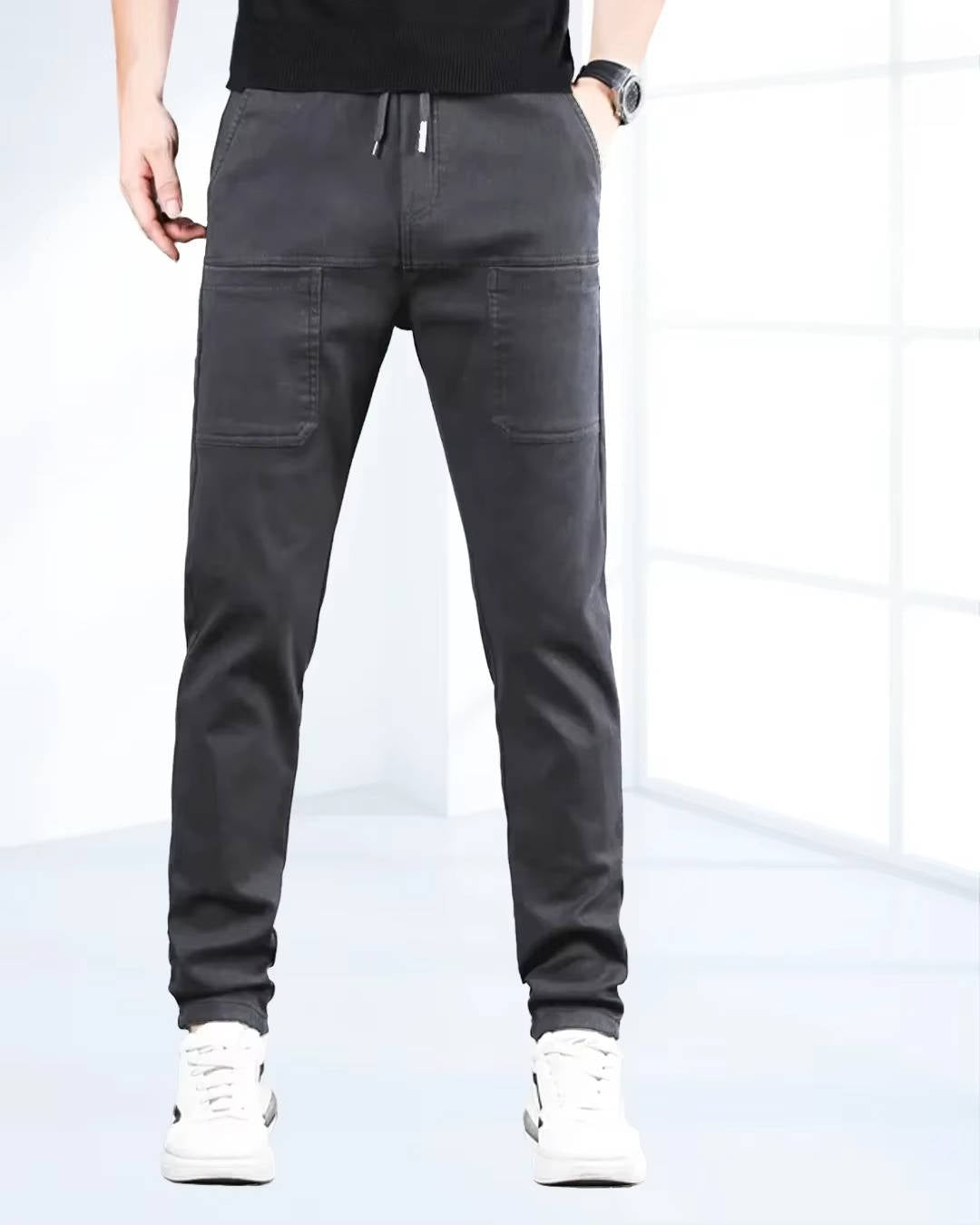 Men's FlexFit Utility Pants with Multiple Pockets
