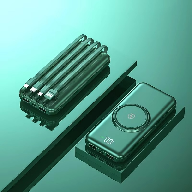 High-Capacity 20,000mAh Mobile Power Bank