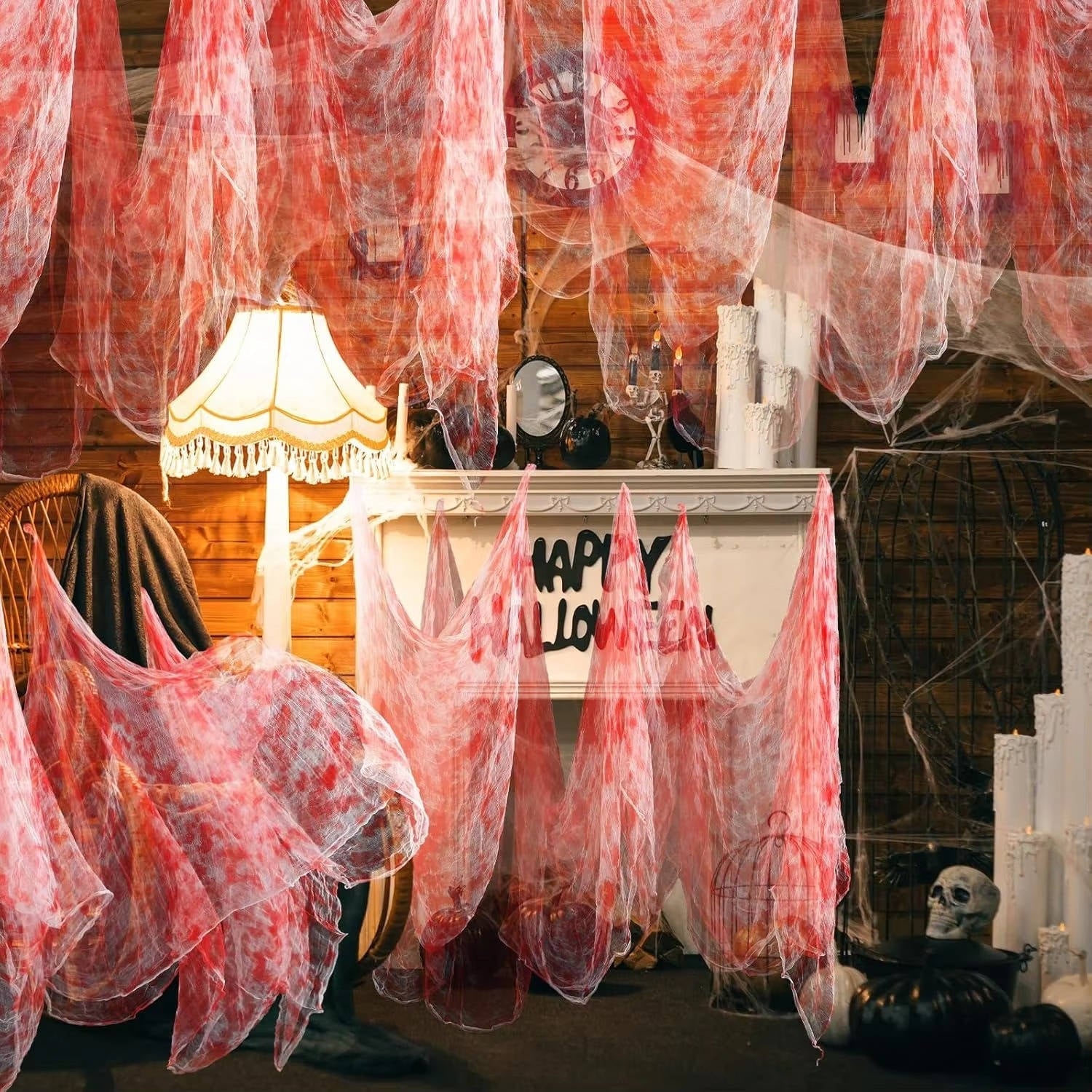 Spooktacular Outdoor Halloween Decoration Cloth