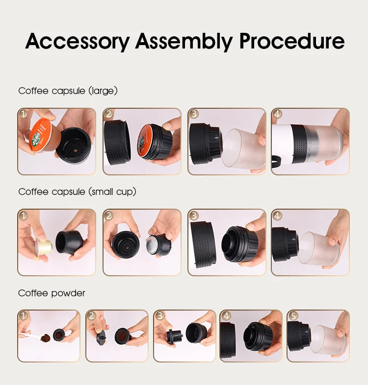 On-the-Go Coffee Brewer: Espresso Maker for Every Adventure