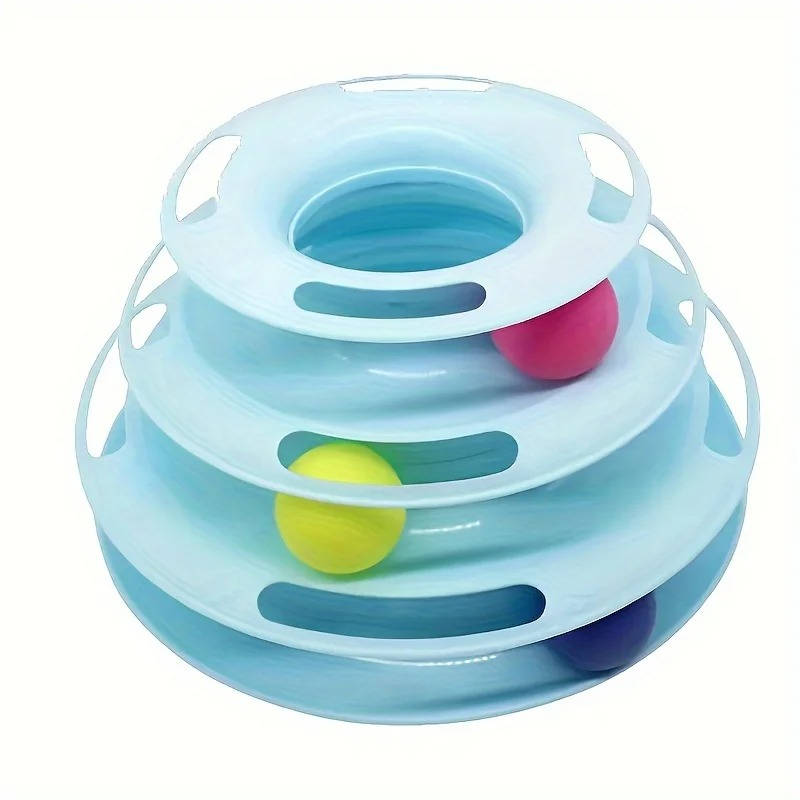 Exciting Multi-Level Cat Play Station