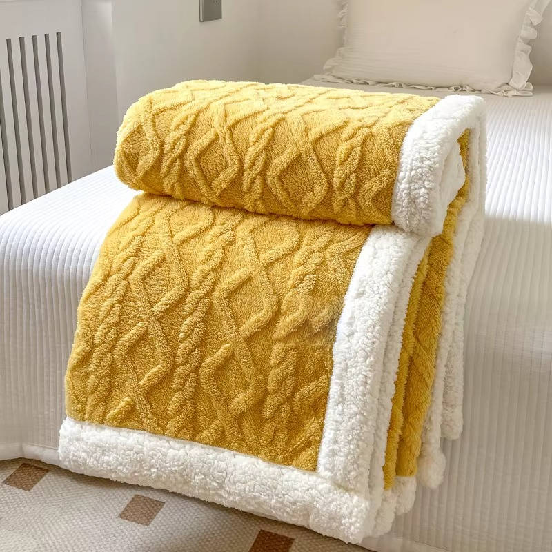 Cozy Comfort Dual-Sided Throw Blanket