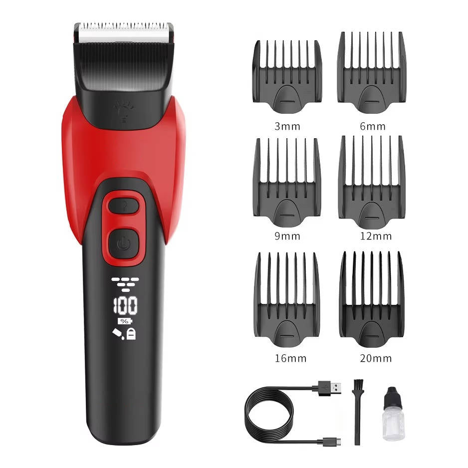 WhisperSilent Pet Grooming Clipper for Stress-Free Styling