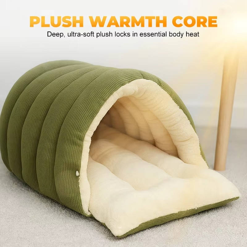 Cozy Hideaway Cat Tent with Washable Cover