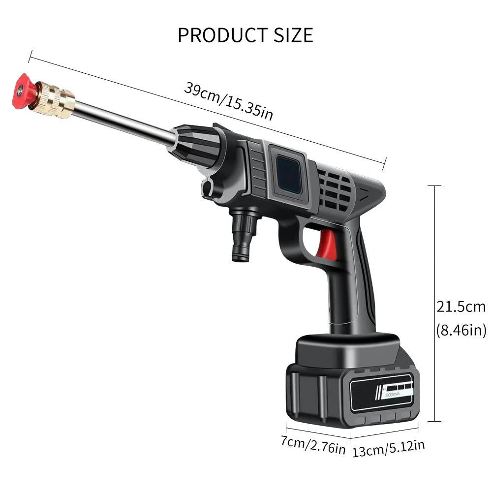 Rechargeable Portable Power Spray Gun for Effortless Cleaning