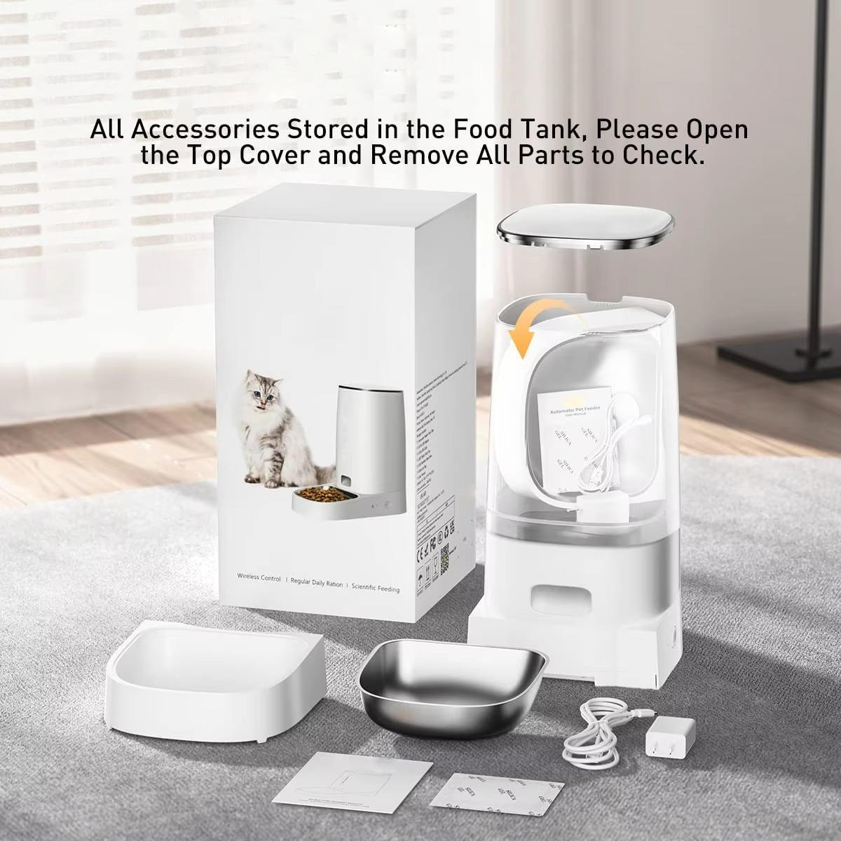 Smart Pet Meal Dispenser with App Control