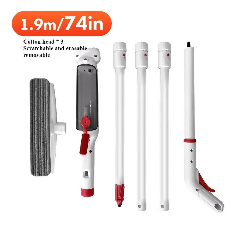 Extendable Window Cleaning Tool with Ergonomic Grip