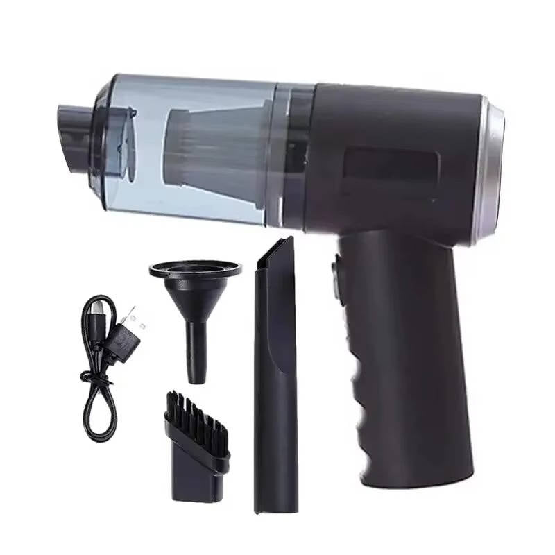Portable Rechargeable Car Vacuum for Effortless Cleaning