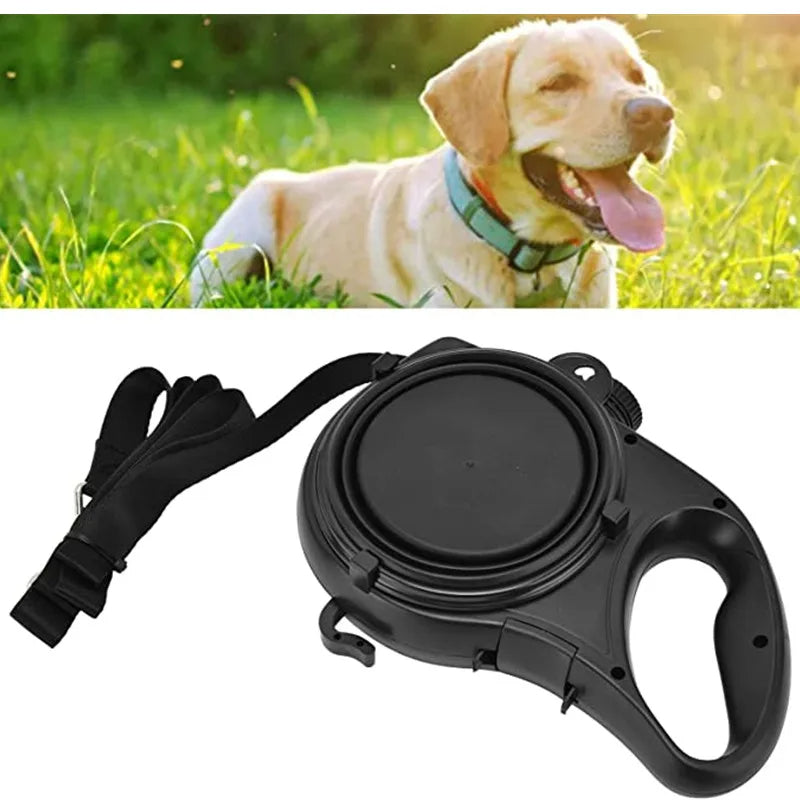 Ultimate 4-in-1 Dog Walking Solution with Hydration Gear