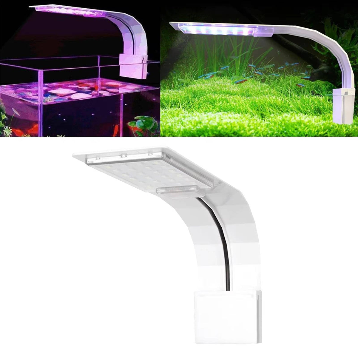Ultra-Slim LED Aquarium Light for Vibrant Aquatic Life