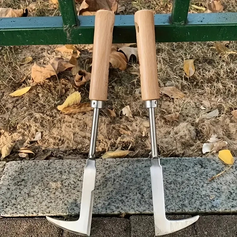 Ergonomic Weeding Tool for Tight Spaces and Brick Joints