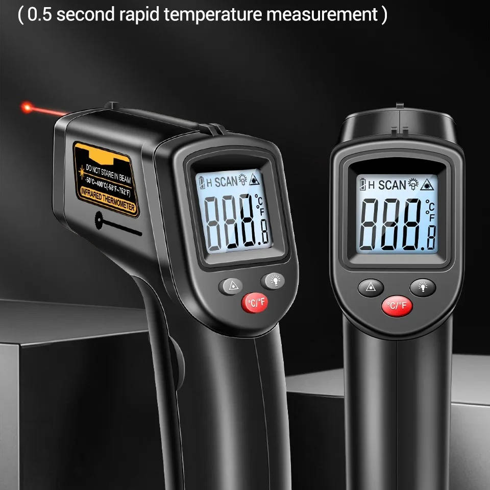 Precision Infrared Temperature Gun for Effortless Cooking