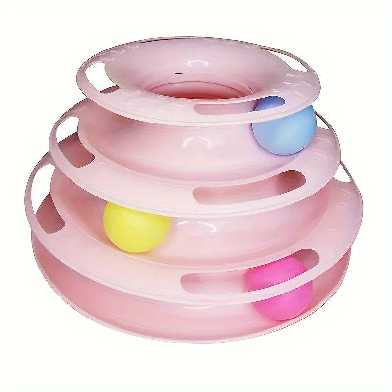 Exciting Multi-Level Cat Play Station