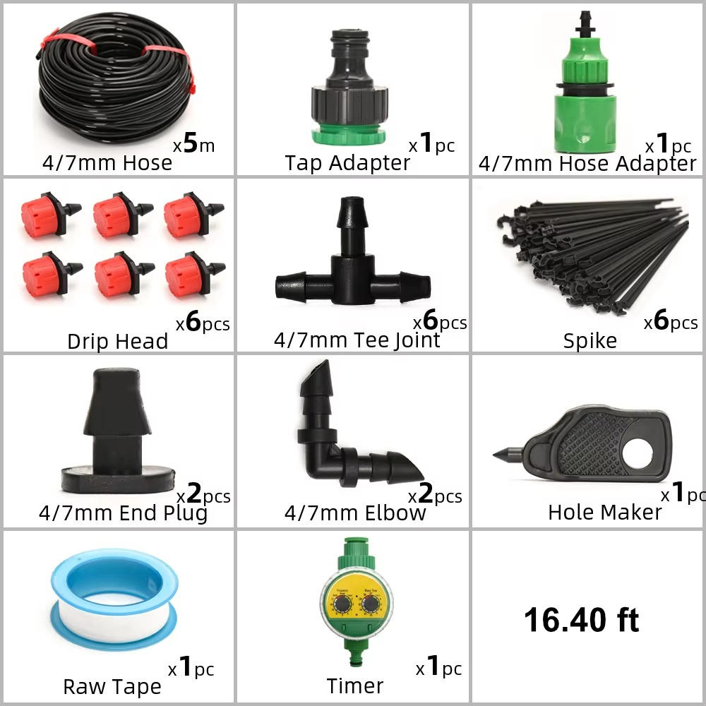 Smart Drip Watering System with Programmable Timer