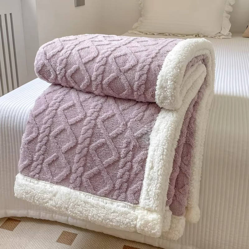 Cozy Comfort Dual-Sided Throw Blanket
