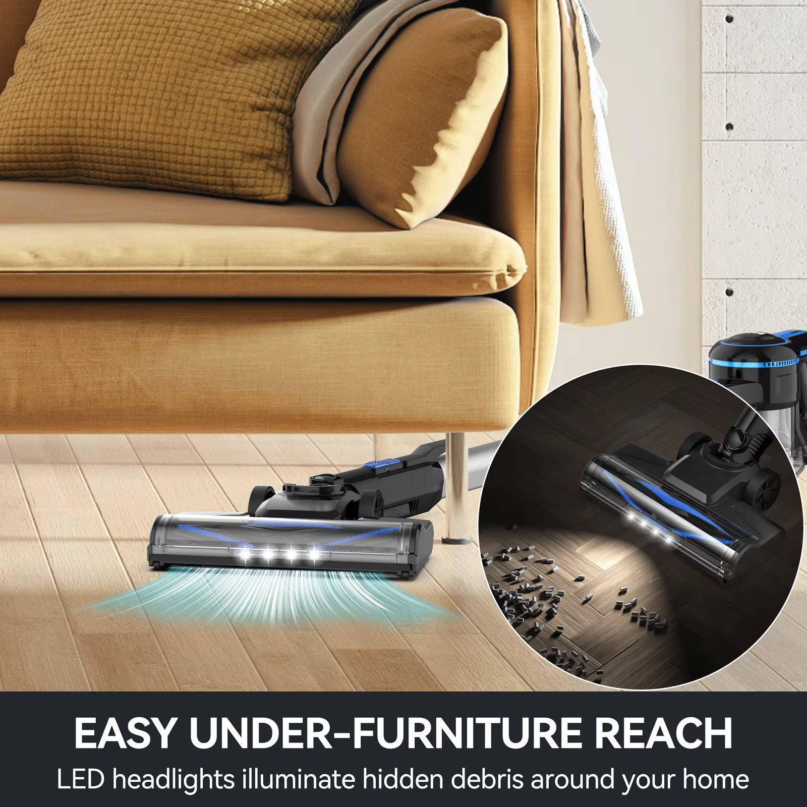 Wireless Home Cleaning Solution with Powerful Suction