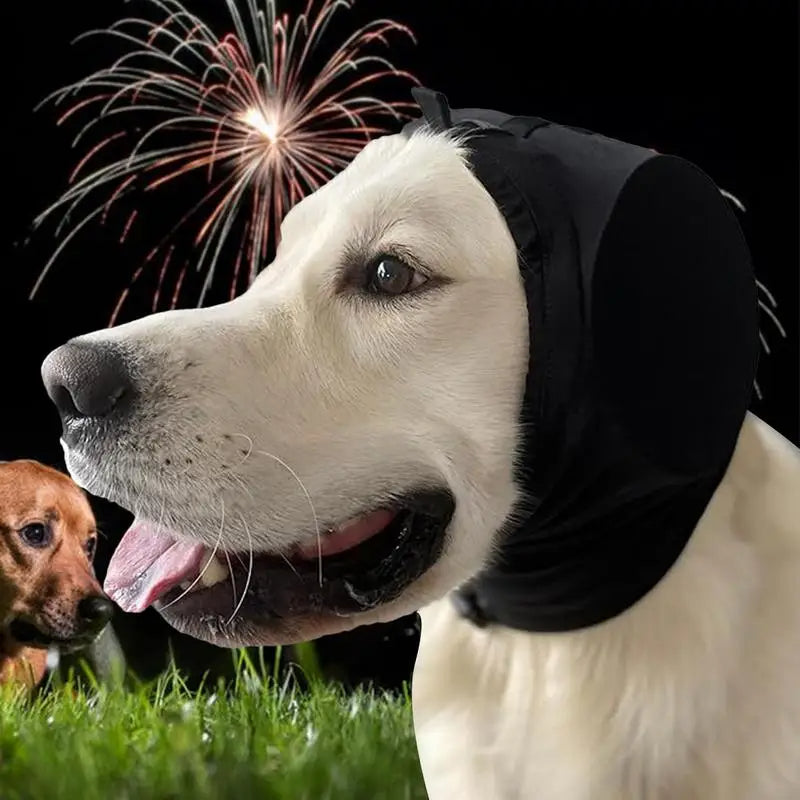 Cozy Canine Noise-Canceling Ear Gear for Stress Relief