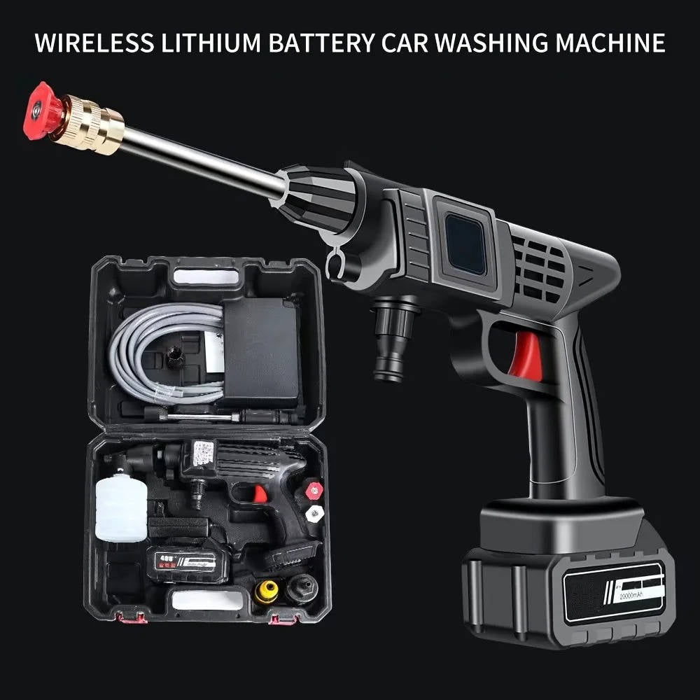 Rechargeable Portable Power Spray Gun for Effortless Cleaning