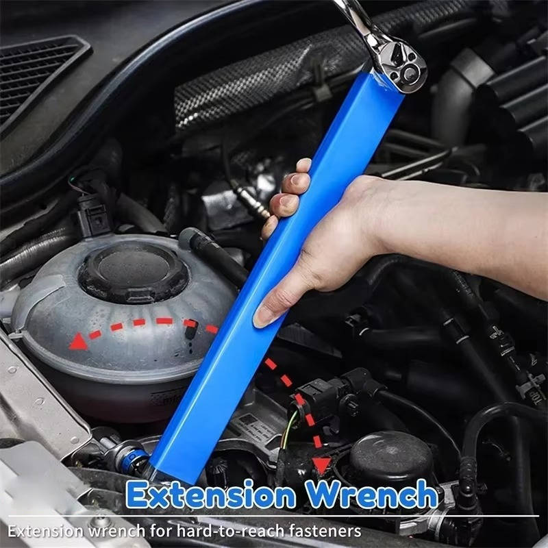 Versatile Long Reach Wrench Tool