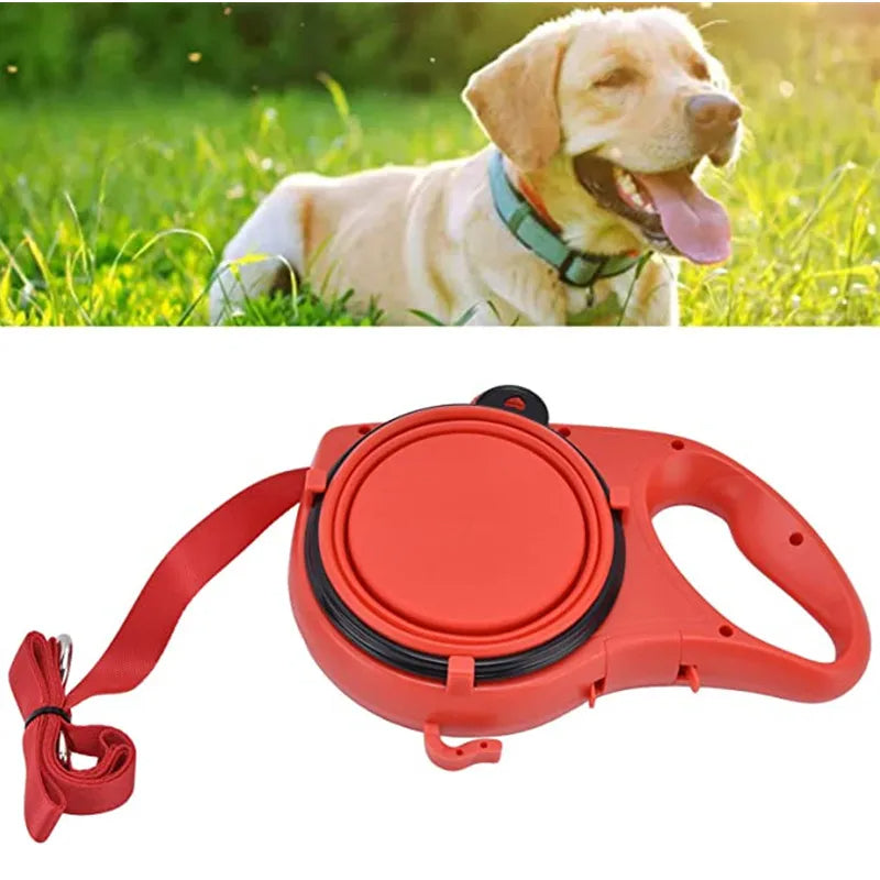 Ultimate 4-in-1 Dog Walking Solution with Hydration Gear
