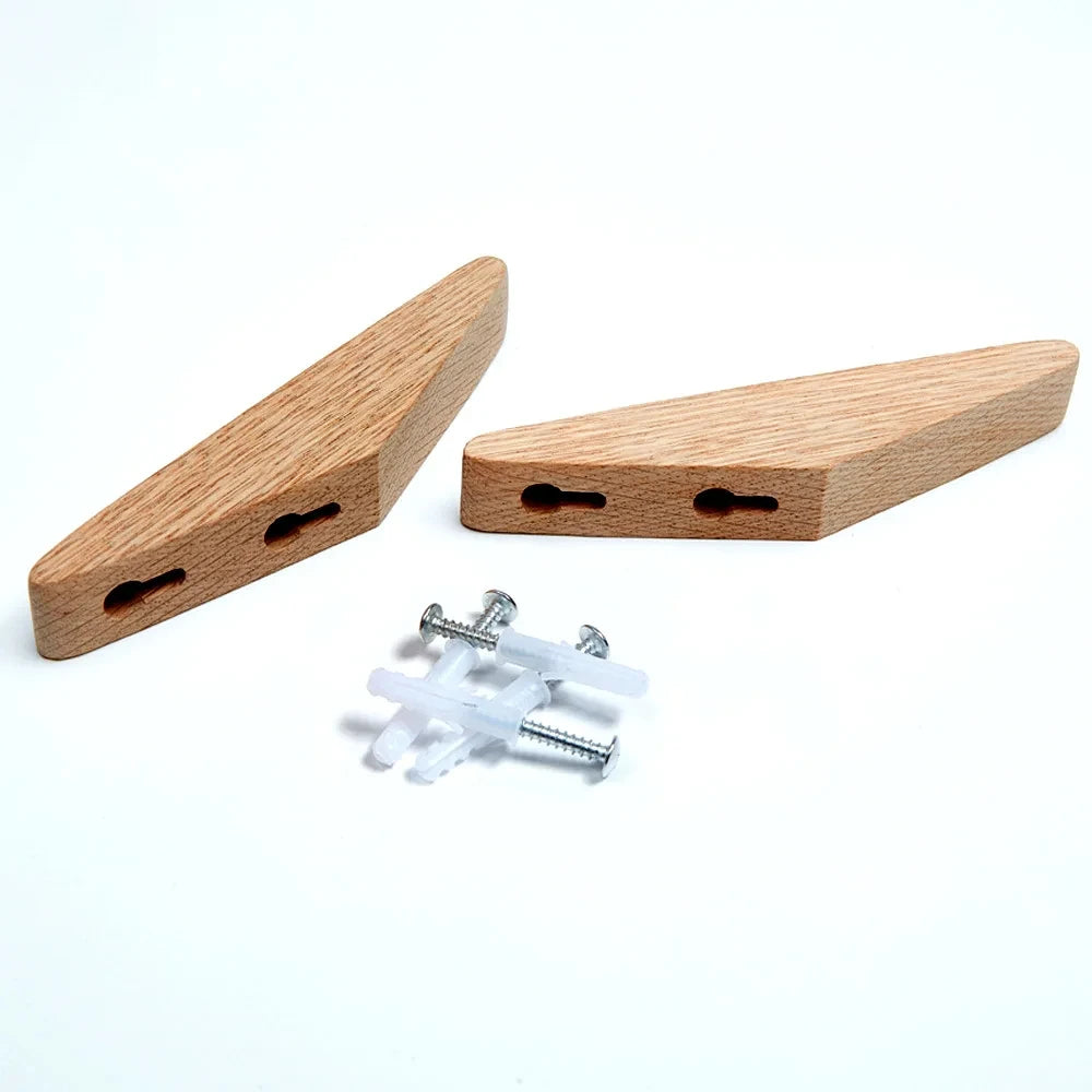 Chic Wooden Coat Hanger and Stylish Storage Solution