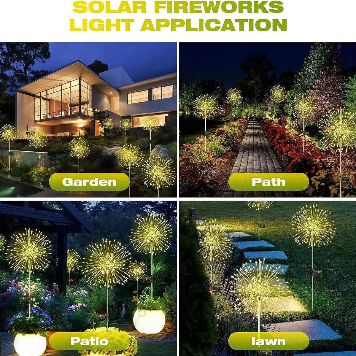 Sparkling Solar Garden Lights for Enchanting Outdoor Ambiance