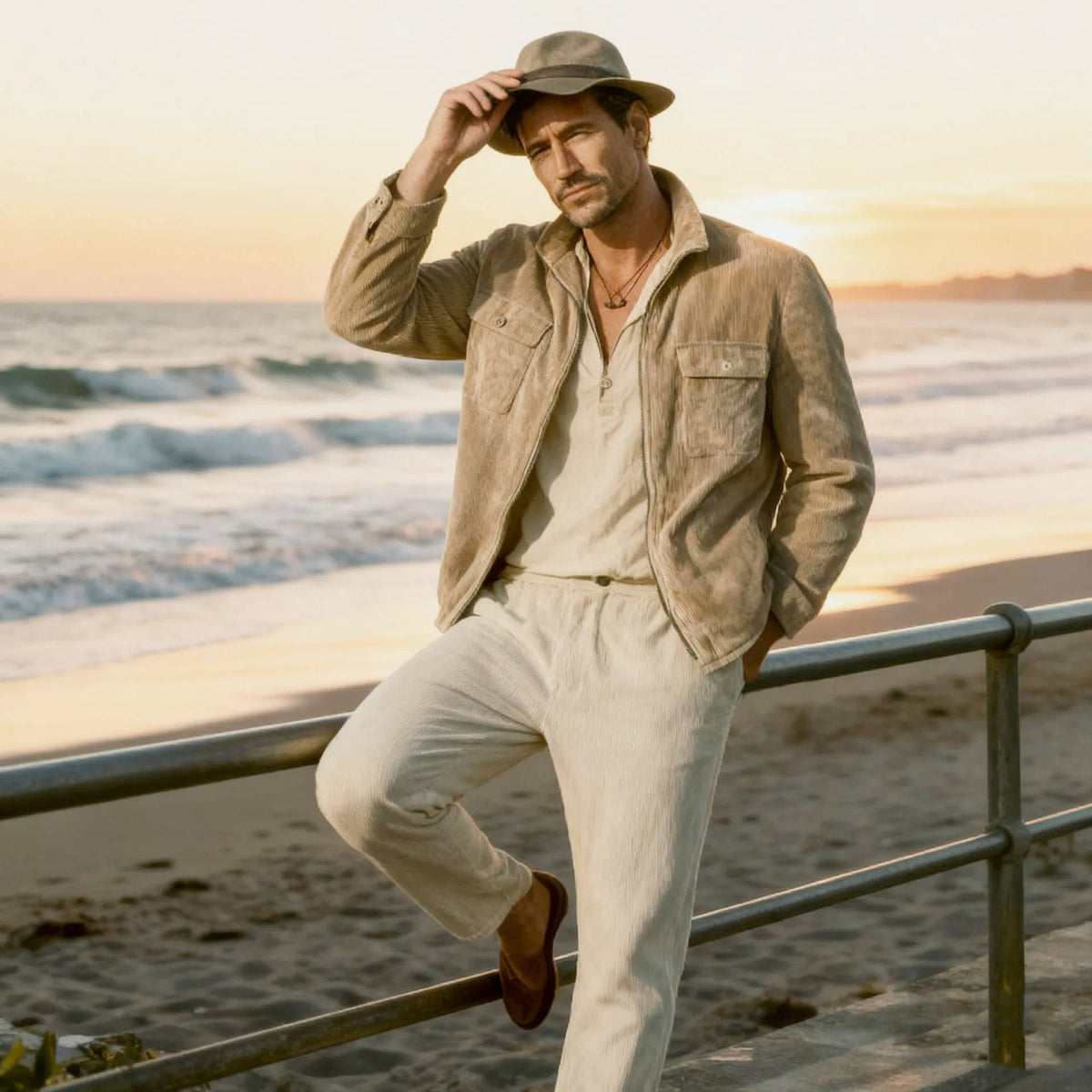 Rugged Cotton Jacket for Every Occasion