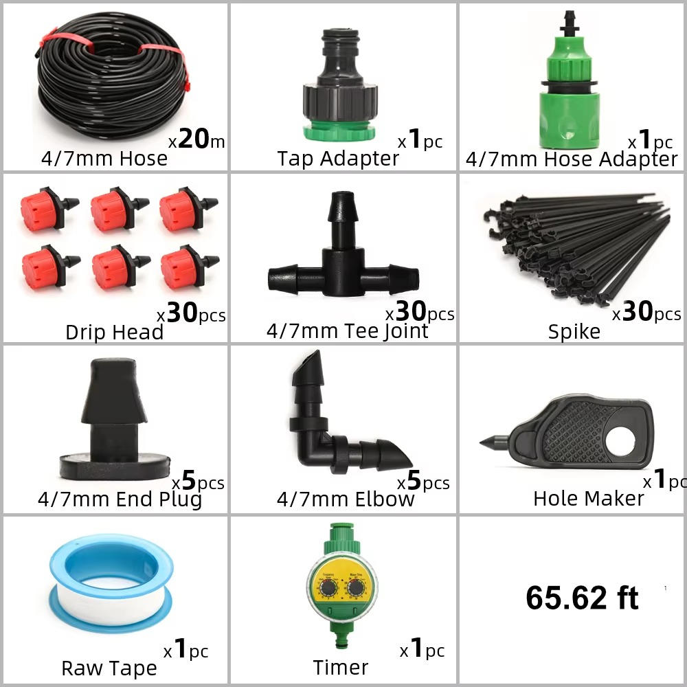 Smart Drip Watering System with Programmable Timer