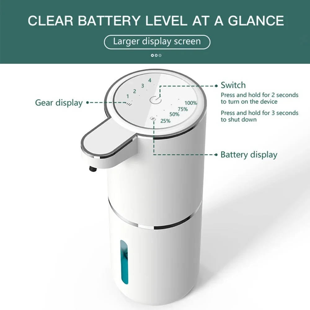 Touch-Free Foam Soap Dispenser with USB Charging