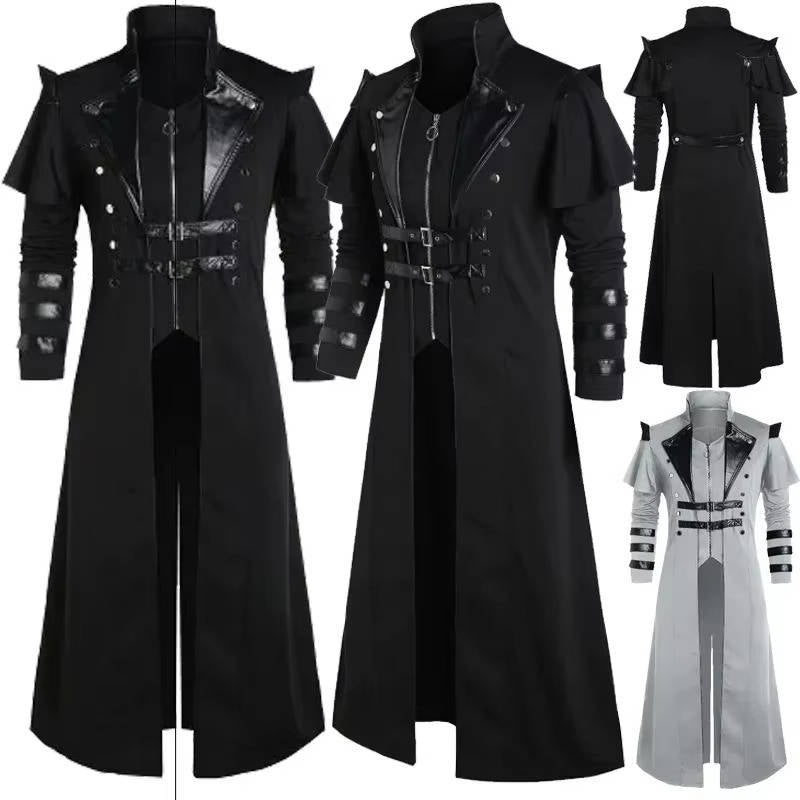 Victorian Steampunk Costume Jacket for Men