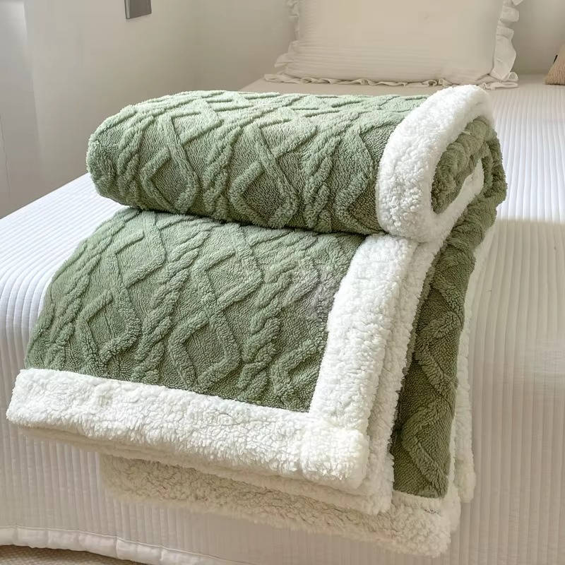 Cozy Comfort Dual-Sided Throw Blanket