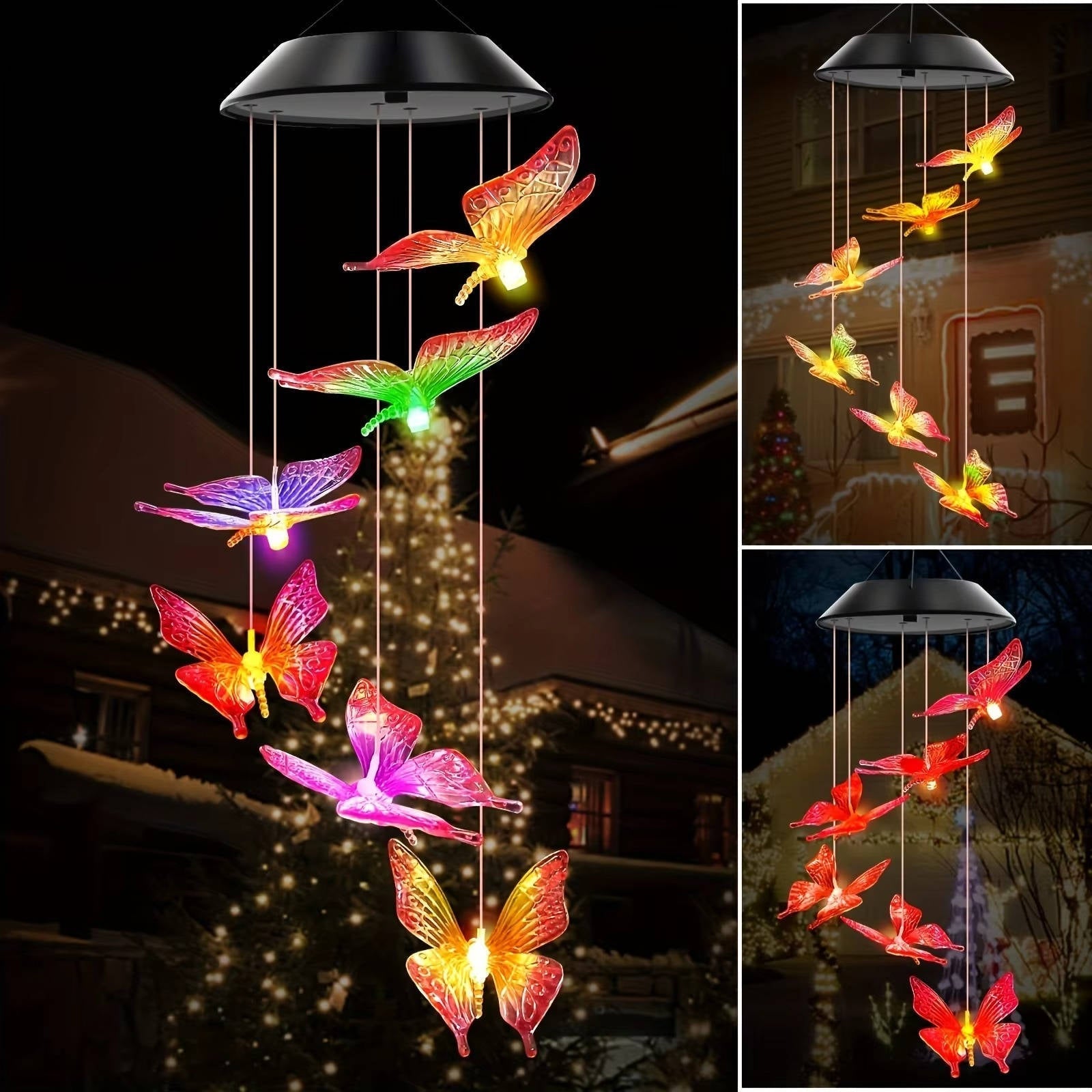 Radiant Solar Harmony Chimes