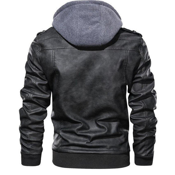 Classic Men's Motorcycle Jacket for Everyday Adventures